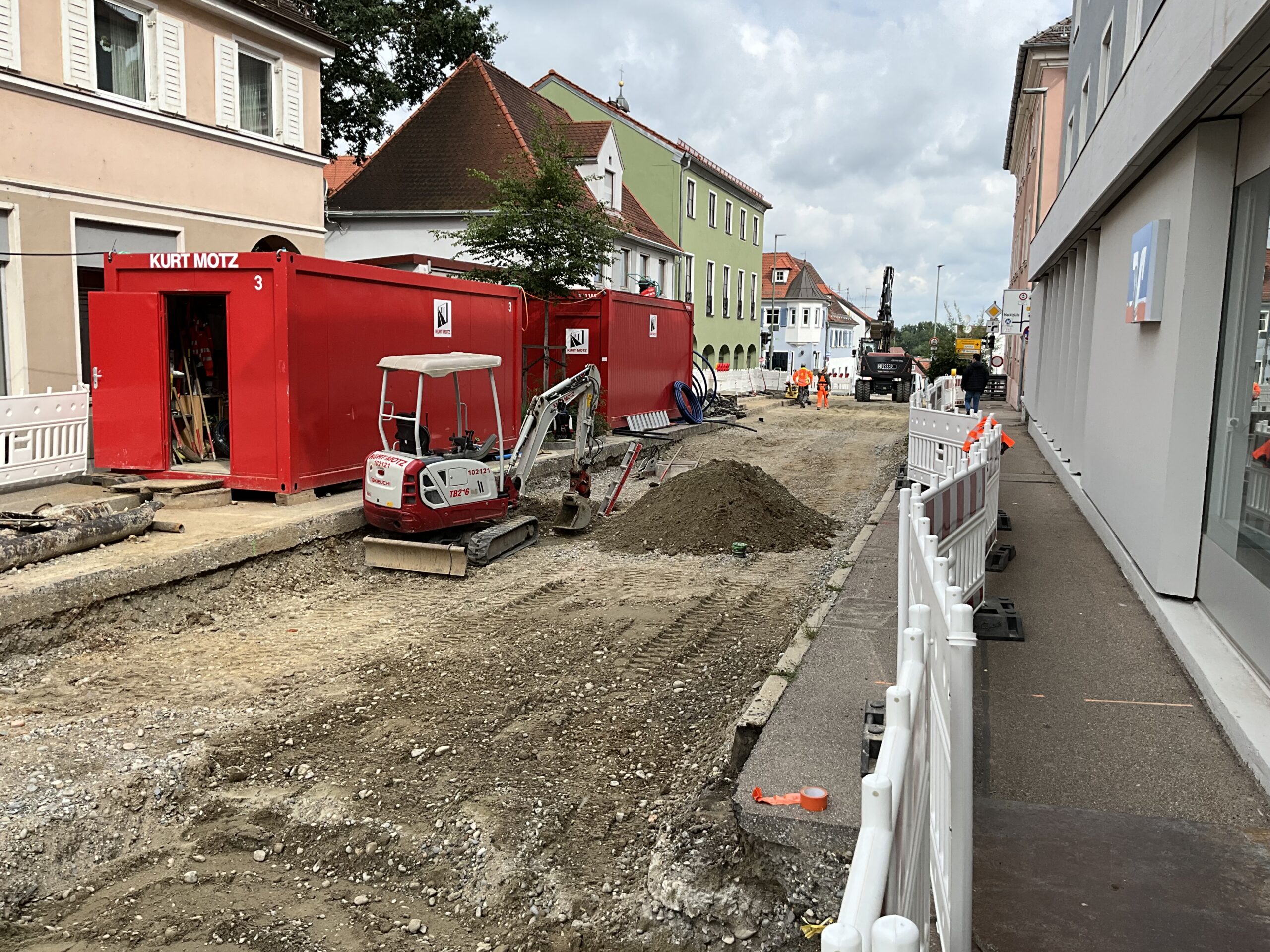 Günzburg baut. Für unsere Zukunft. Am 15. Juli 2024 startet voraussichtlich der dritte und vierte Bauabschnitt.